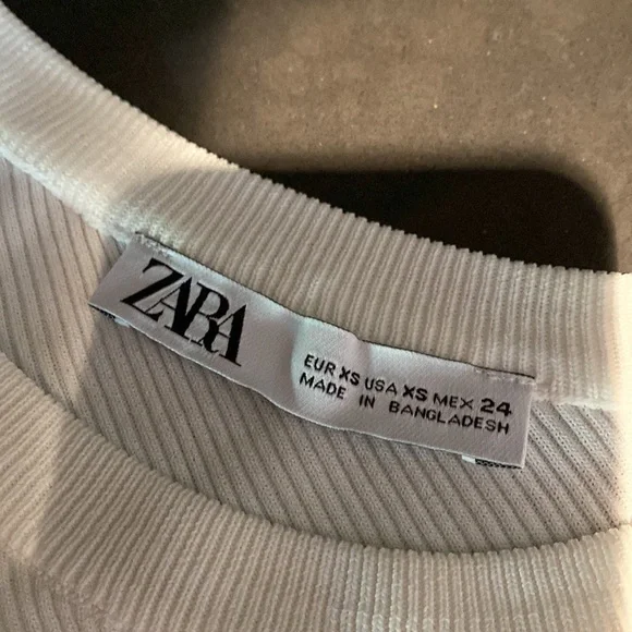 Zara Asymmetric one shoulder top - Picture 2 of 3